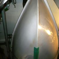 Barca a vela in vetroresina