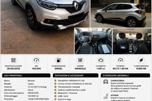 Renault Captur 1.5 dCi 90 Intens - 2018 -