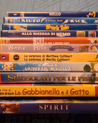 Dvd vari cartoni animati