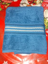 Asciugamano doccia Somma blu.