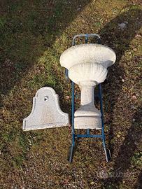 fontana calcestruzzo da esterno 