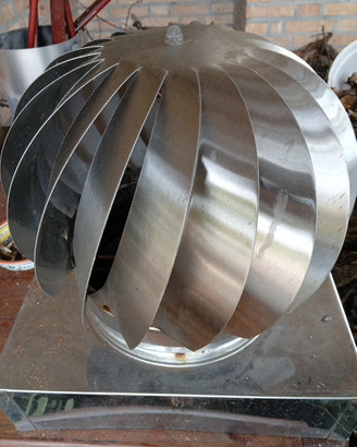 Fumaiolo comignolo acciaio inox