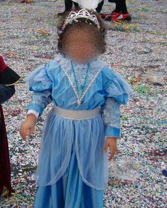 Costume carnevale bimba 3/5 anni