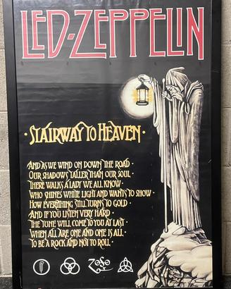 Locandina concerto Led Zeppelin