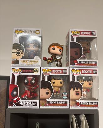 Lotto Funko Pop –  Potter, Rocky IV, Deadpool