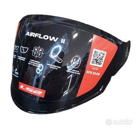 Visiera nera casco  LS2