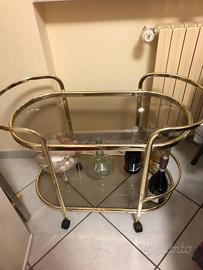 Carrello di vetro