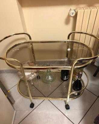 Carrello di vetro