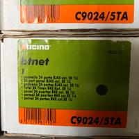 bticino C9024/5TA pannello permutazione Rj45