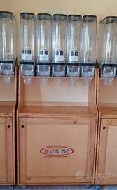 Dispenser per prodotti sfusi alimentari