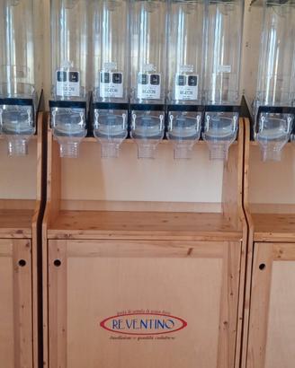 Dispenser per prodotti sfusi alimentari