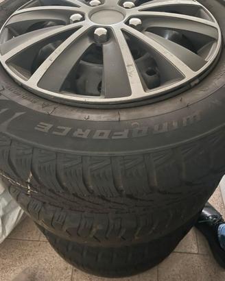4 cerchi e 4gomme attacco Volkswagen - Seat -Skoda