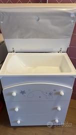 Foppapedretti Bagnetto fasciatoio elefantino bianc