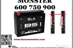 Batteria Monster 600 750 900 Nuova