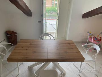 Tavolo Allungabile Mobili Fiver in Legno Rovere