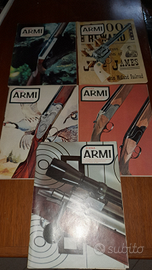 5 riviste Diana Armi anni 77