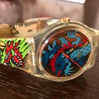 Orologio swatch "green dragon"