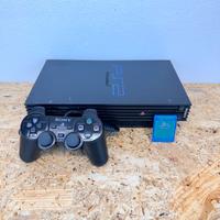 Ps2 fat completa con cavi e controller console