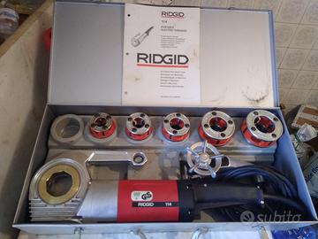 Filettatrice portatile RIDGID 114 con 5 filiere 1+
