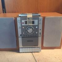 Lettore LG radio/CD/Cassette/MP3 con telecomando