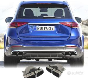 TERMINALI SCARICO MERCEDES GLE W167 19- LOOK GLE63