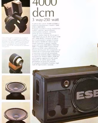 ESB DCM 4000 PROFESSIONAL NUOVE ORIGINALI