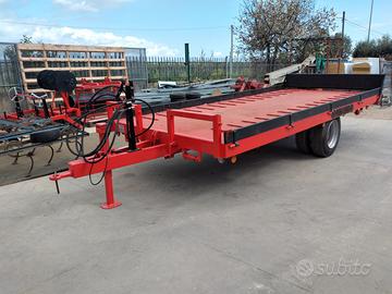 Rimorchio agricolo pianale reclinabile 5000x2270