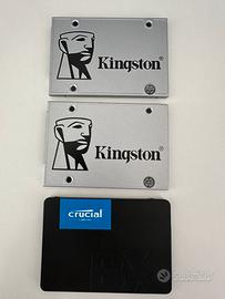 KINGSTON/CRUCIAL SSD 240GB e 120GB