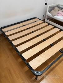 Rete matrimoniale doghe in legno