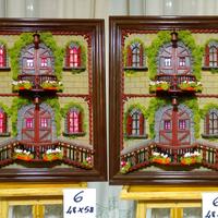 Quadri in rilievo in legno fatti a mano