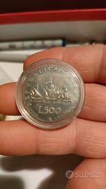 500lire non argento 