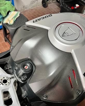 Cover batteria carbonio panigale v4 2022