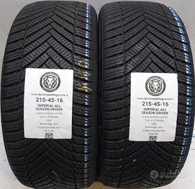 2 GOMME 215 45 16 IMPERIAL A63180