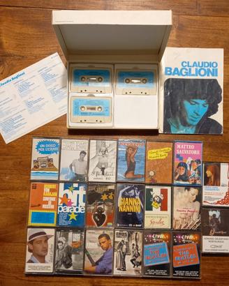 Musicassette varie anni 70/80/90