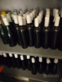 bottiglie per vino, pronte da imbottigliare