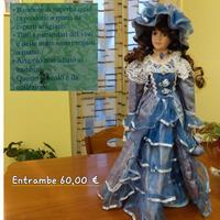 Bambole da collezione in ceramica 