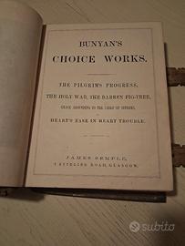 libro antico fine 800