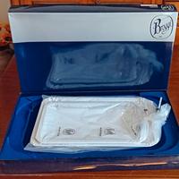 broggi izar  2 vassoi  acciaio inox 