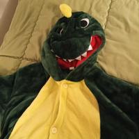 Costume/Pigiama peluche dinosauro 125cm