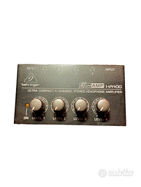 Amplificatore per cuffie * BEHRINGER MICRO HA400