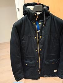Parka blu scuro, taglia S