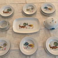 Servizio da pesce vintage super decorativo 🐟