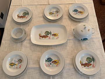 Servizio da pesce vintage super decorativo 🐟