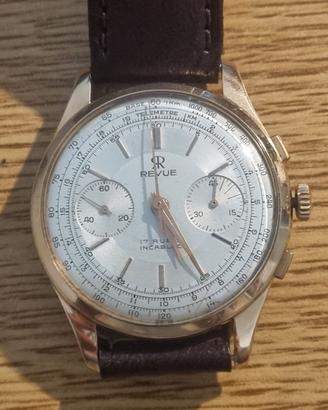 revue chrono valjoux 23 oro 18 k