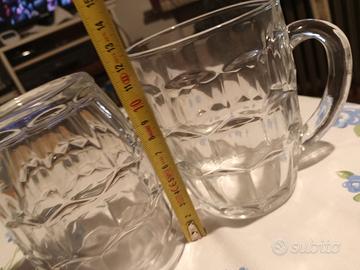 2 Boccali x Birra o Cocktail o altro da 1/2 litro