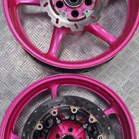 cerchi con dischi freno Yamaha R6