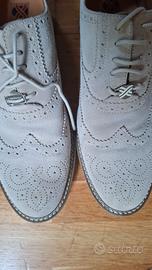 scarpa uomo brimarts 42 scamosciato chiaro
