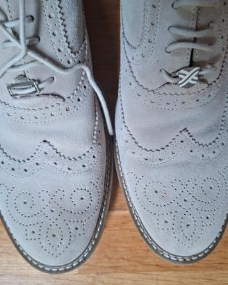 scarpa uomo brimarts 42 scamosciato chiaro