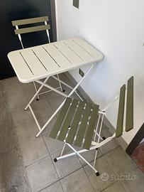 Tavolo e sedie da esterno Ikea
