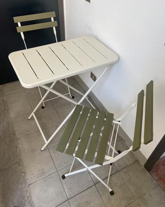 Tavolo e sedie da esterno Ikea